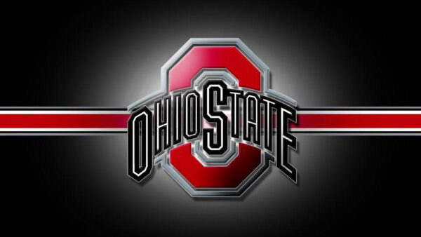 Wallpaper Ohio, Logo, State, Black, Background