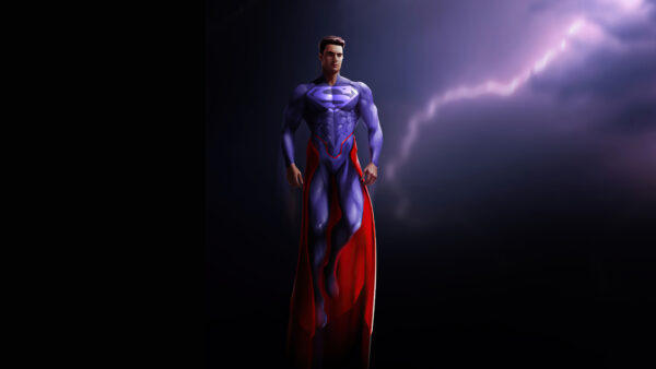 Wallpaper Suit, Red, Superheroes, Superman, Purple