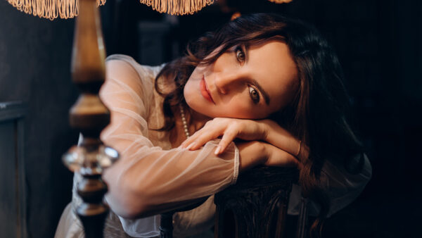 Wallpaper Model, Dress, Girls, Girl, Wearing, White, Beautiful