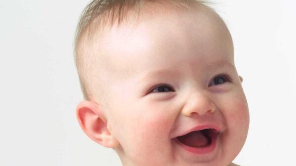 Wallpaper Face, Background, Desktop, White, Cute, Child, Smiley, Baby