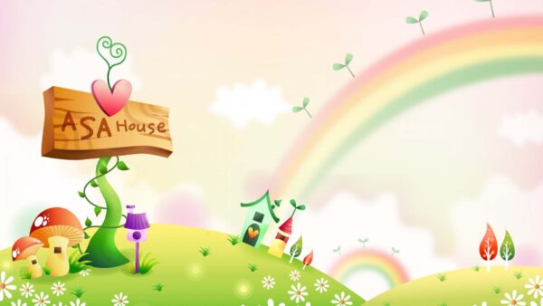 Wallpaper Kids, Mushrooms, Background, Rainbow, Plants