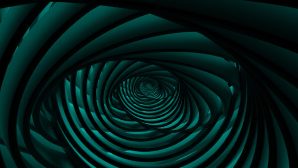 Wallpaper Abstract, Black, Abstraction, Pattern, Art, Swirl, Green