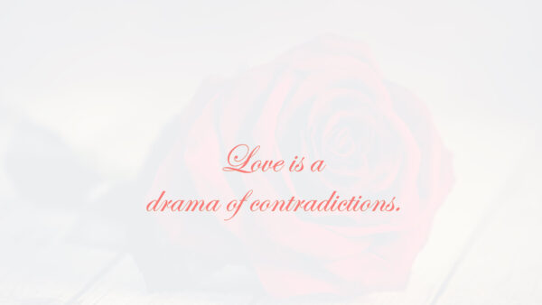 Wallpaper Quotes, Love, Drama, Contradictions