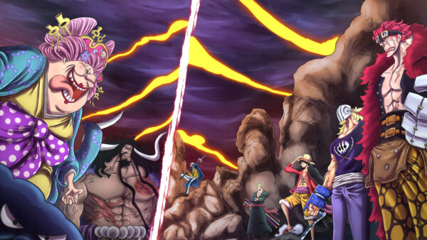 Wallpaper Big, Luffy, One, MOM, Monkey, Kaido, Piece