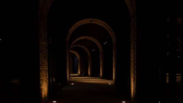 Wallpaper Tunnel, Building, Dark, Arches, Background