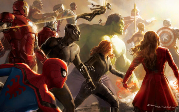 Wallpaper Artwork, War, Avengers, Infinity