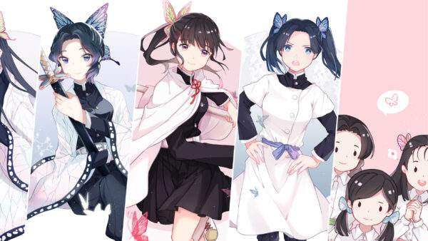 Wallpaper Slayer, Anime, Shinobu, Aoi, Kanae, Desktop, Kanzaki, Kochou, Kocho, Demon