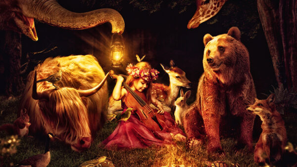 Wallpaper Wild, Girl, And, Cute