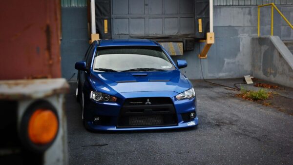 Wallpaper Desktop, Cars, Car, Evo, Blue, Jdm