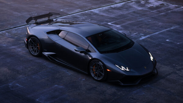 Wallpaper Supercar, Lamborghini, Cars, Black, Car, Huracan, Sport