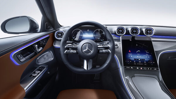 Wallpaper AMG, Interior, 300, Line, Cars, 2021, Mercedes-Benz