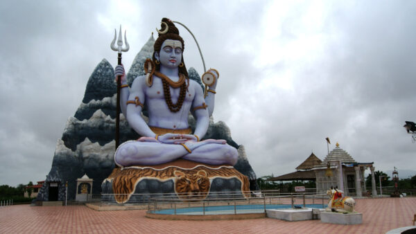 Wallpaper Background, Sky, Statue, Shiva