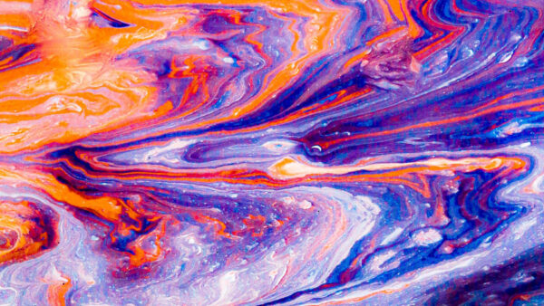 Wallpaper Liquid, Fluid, Art, Paint, Colorful, Abstract