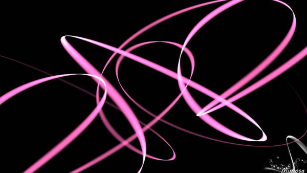 Wallpaper Pink, Black, Art, Background, Desktop, Digital