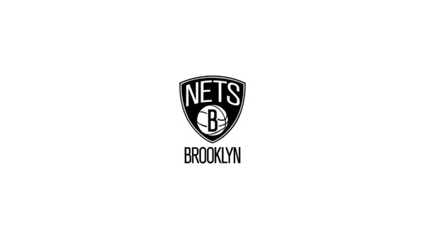 Wallpaper Badge, Background, Nets, Emblem, White, Basketball, Crest, Brooklyn, NBA, Logo
