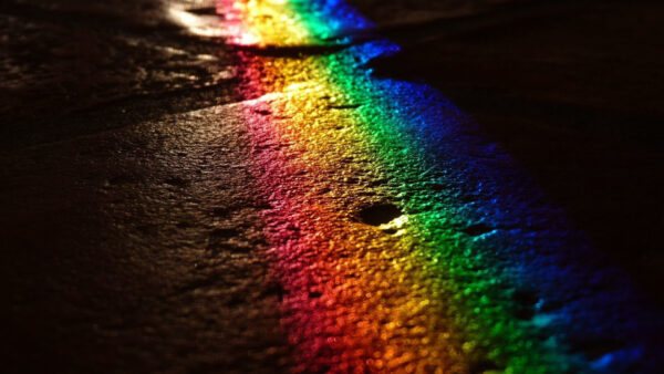 Wallpaper Lights, Pride, Rainbow, Road, Paints, Colorful, Desktop