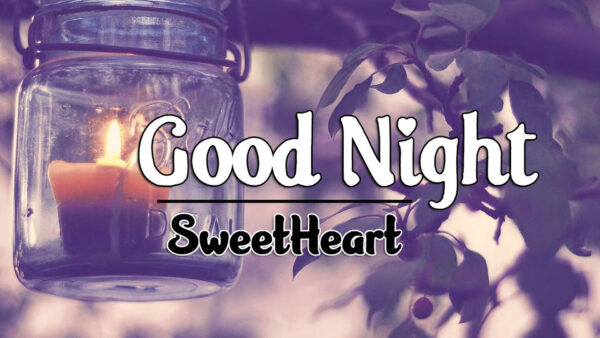Wallpaper Good, Candle, Purple, Leaves, Night, Background, Word, Sweetheart