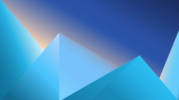 Wallpaper Mobile, Blue, Minimalist, Abstract, Desktop