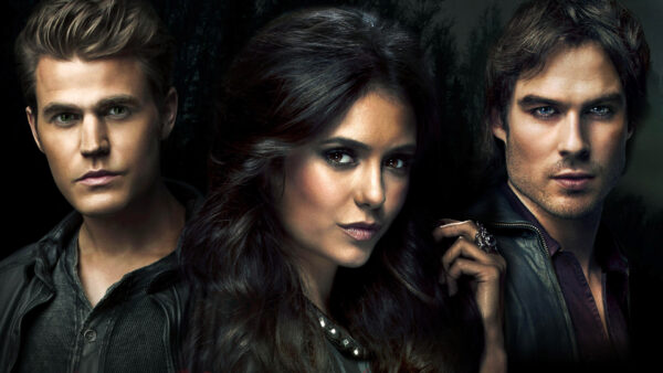 Wallpaper Salvatore, Diaries, Elena, The, Vampire, Black, Damon, Dress, Desktop, Stefan, Gilbert