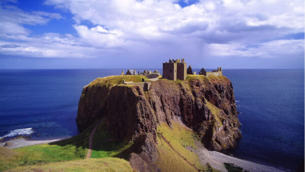 Wallpaper Scotland, Castle, Dunnottar, Travel