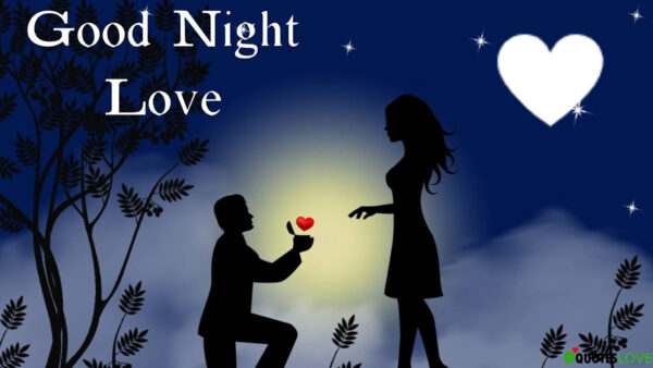 Wallpaper Good, Love, Night