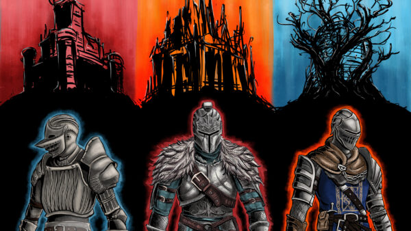 Wallpaper Souls, III, Games, Desktop, Dark