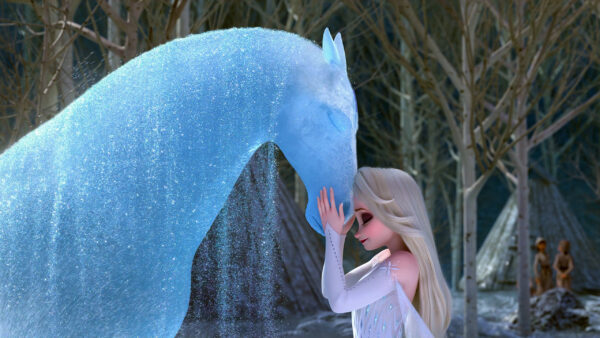 Wallpaper Idina, Elsa, Frozen, Menzel, Horse