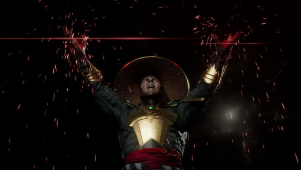 Wallpaper Mortal, Background, Black, Kombat, Raiden