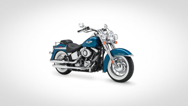 Wallpaper Harley-Davidson, Blue