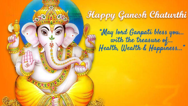 Wallpaper Chaturthi, Wishes, Happy, Ganesh