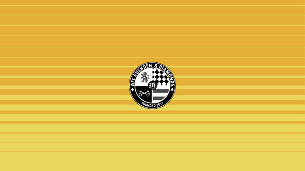 Wallpaper Emblem, Rushden, Soccer, Lines, Logo, Background, Diamonds, And, AFC, Yellow