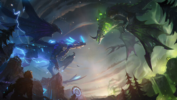 Wallpaper League, Legends, Dragon