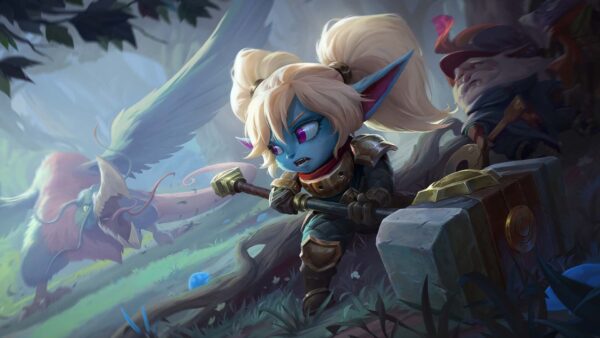 Wallpaper Legends, Poppy, League