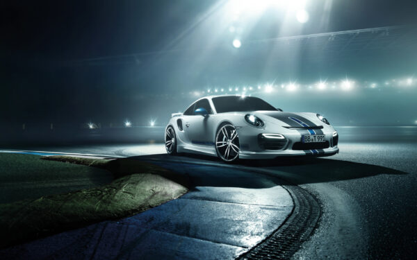 Wallpaper Turbo, Techart, 2014, Porsche