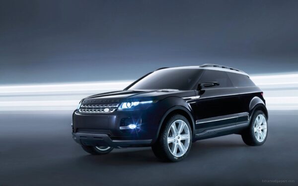 Wallpaper Black, Concept, Land, Rover