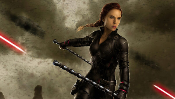 Wallpaper Desktop, 2020, Widow, Superheroes, Black