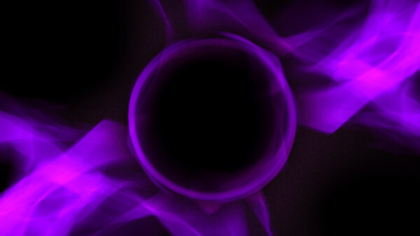 Wallpaper Black, Purple, Desktop, Abstract, Hole, Explosion