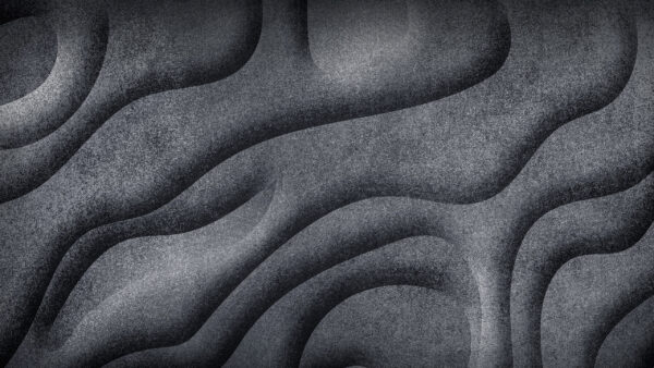 Wallpaper Shapes, Black, Abstract, Sand, Pattern, Wave