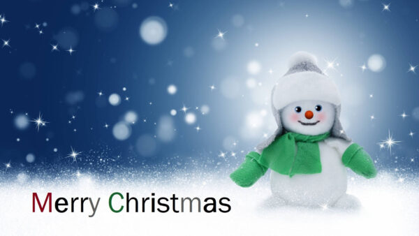 Wallpaper Merry, Snowman, Christmas, Toy