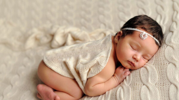 Wallpaper Child, Cloth, Cute, Background, Sleeping, NewBorn, Baby, Knitted, Blur, Woolen