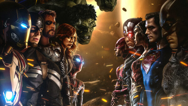 Wallpaper Avengers, Justice, League