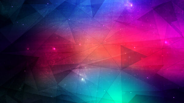 Wallpaper Mobile, Joining, Triangles, Abstract, Desktop