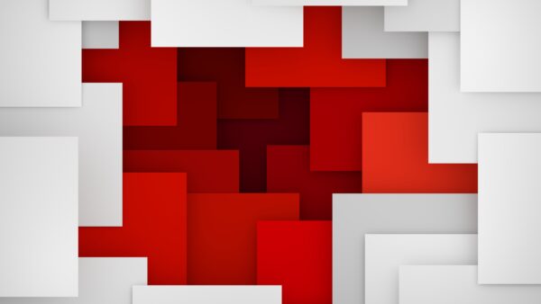 Wallpaper Geometry, Abstract, Red, Desktop, Mobile, White, Artistic