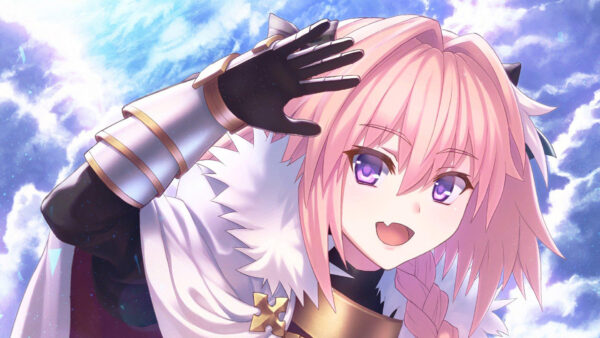 Wallpaper Astolfo, With, Desktop, Hand, Gloves, Black