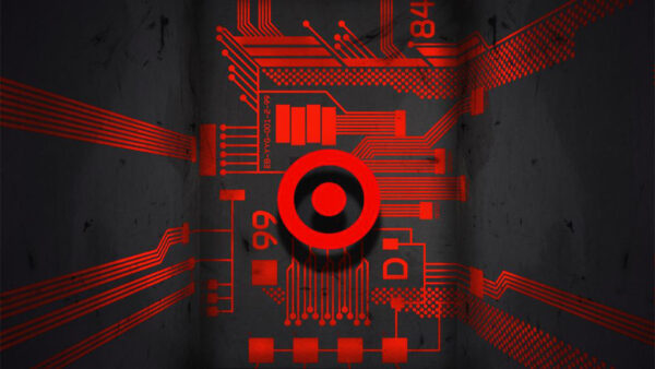 Wallpaper Circle, Red, Symbols, With, Target, Numbers, Desktop, Background