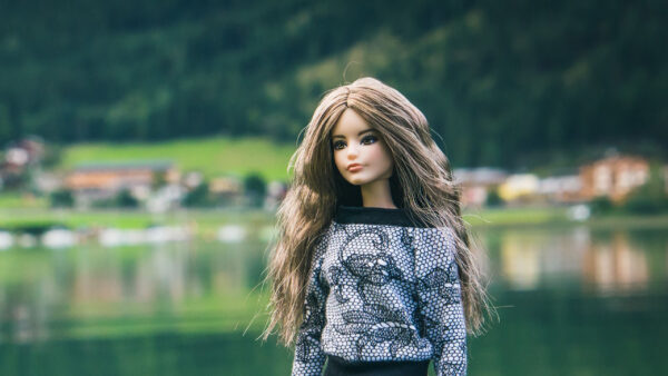 Wallpaper Desktop, Doll, Background, Lake, Barbie, View