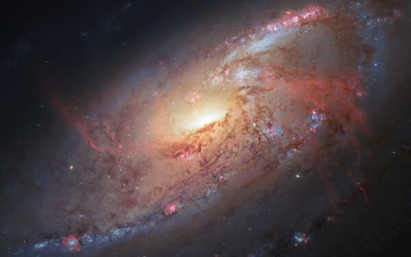 Wallpaper Galaxy, Hubble