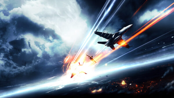 Wallpaper Jets, Battlefield