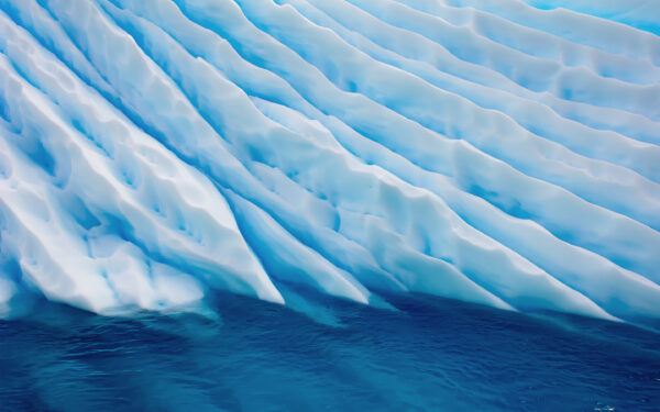 Wallpaper Ocean, Glacier