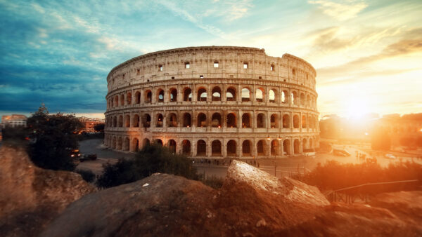 Wallpaper Colosseum, Italy, Rome